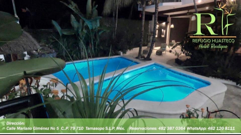 Refugio Huasteco Hotel Boutique Tamasopo Esterno foto